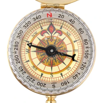 Kišeninis kompasas žiūrėti žalvario turizmo navigatorius, miškų, medžioklės, turizmo lauko karines, išgyvenimo rinkinys, kempingas, žygiai įranga
