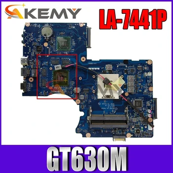 Akemy PBL80 LA-7441P REV:2.0 Nešiojamojo kompiuterio motininė plokštė, skirta ASUS K93SV K93SM K93S K93 Bandymo originalus mainboard GT630M