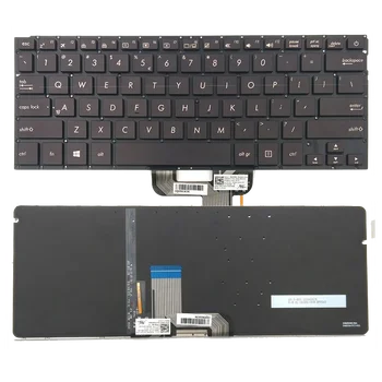 Klaviatūros Asus Nešiojamas UX310 už Zenbook UX310UA UX310UQ UX410 UX410UA UX410U Apšvietimu Pakeitimo Claviers Naujas JAV Packard Bell
