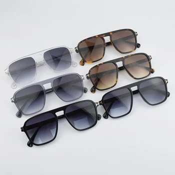Mados prabangių prekės ženklų akiniai nuo saulės vyrams TF755 derliaus Acetatas saulės akiniai moterų Vairavimo vairuotojas aikštėje Dizaineris sunglass moterų